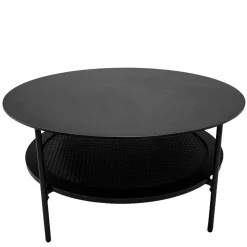 Segmento Ø80 cm Soffbord Svart