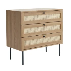 Segmento 3 Lådor Byrå Naturlig