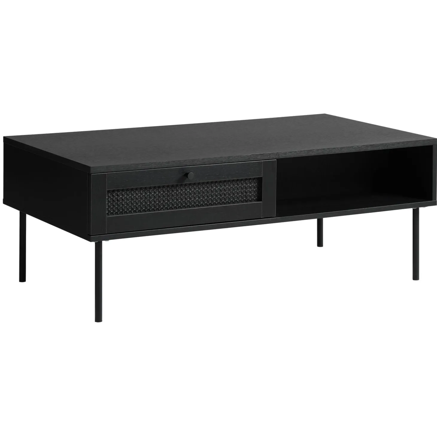 Segmento Soffbord Svart, 60x110 cm