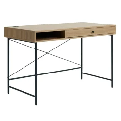 Segmento 60x120 cm Skrivbord Naturlig