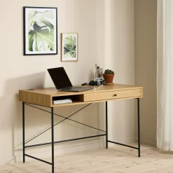Segmento 60x120 cm Skrivbord Naturlig