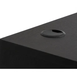 Segmento 60x120 cm Skrivbord Svart