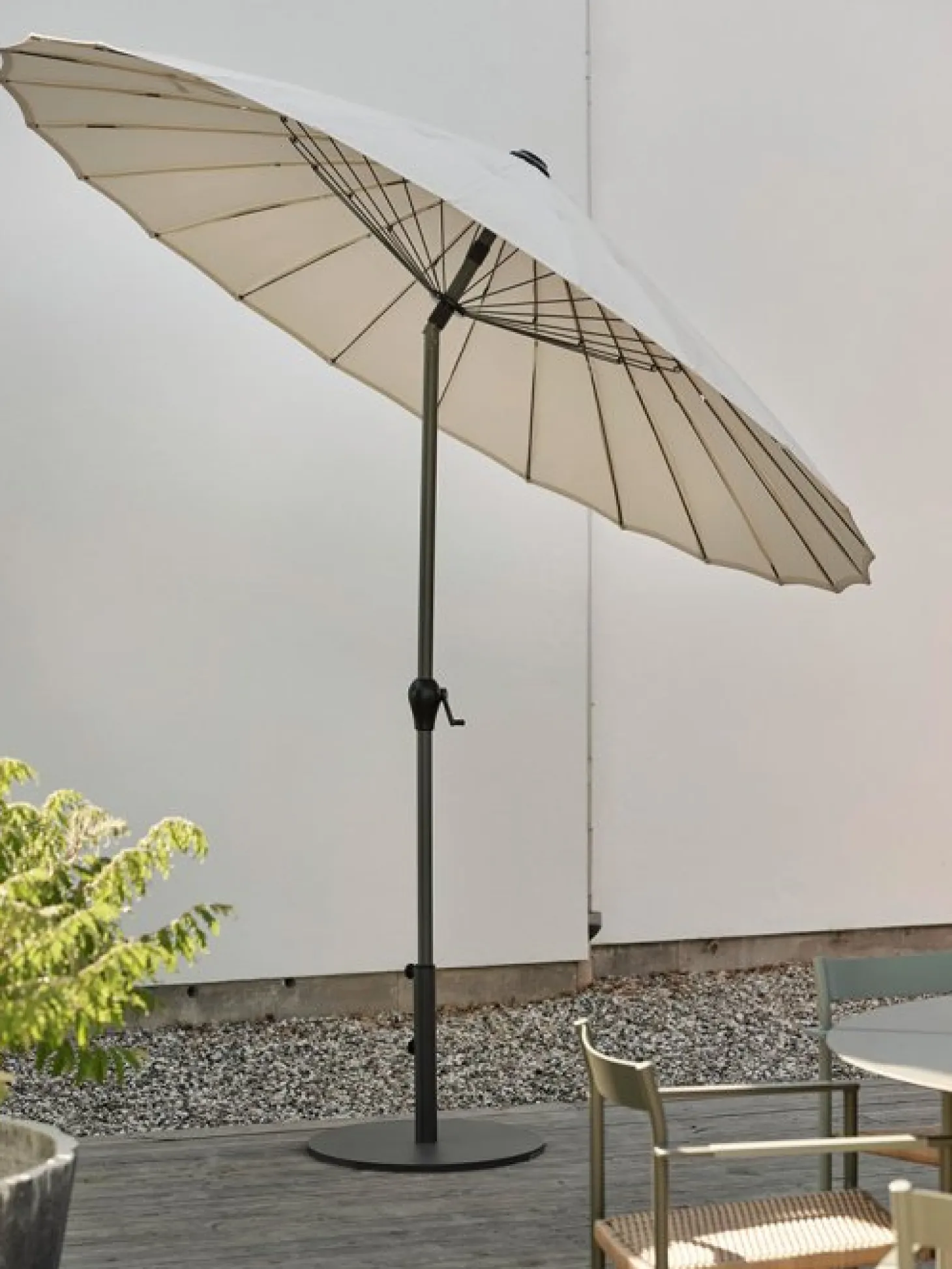 Shanghai Parasoll 2,7 m Beige