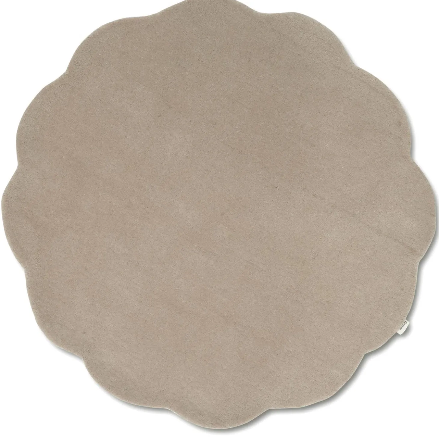 Shell Rund 120 cm Matta Beige