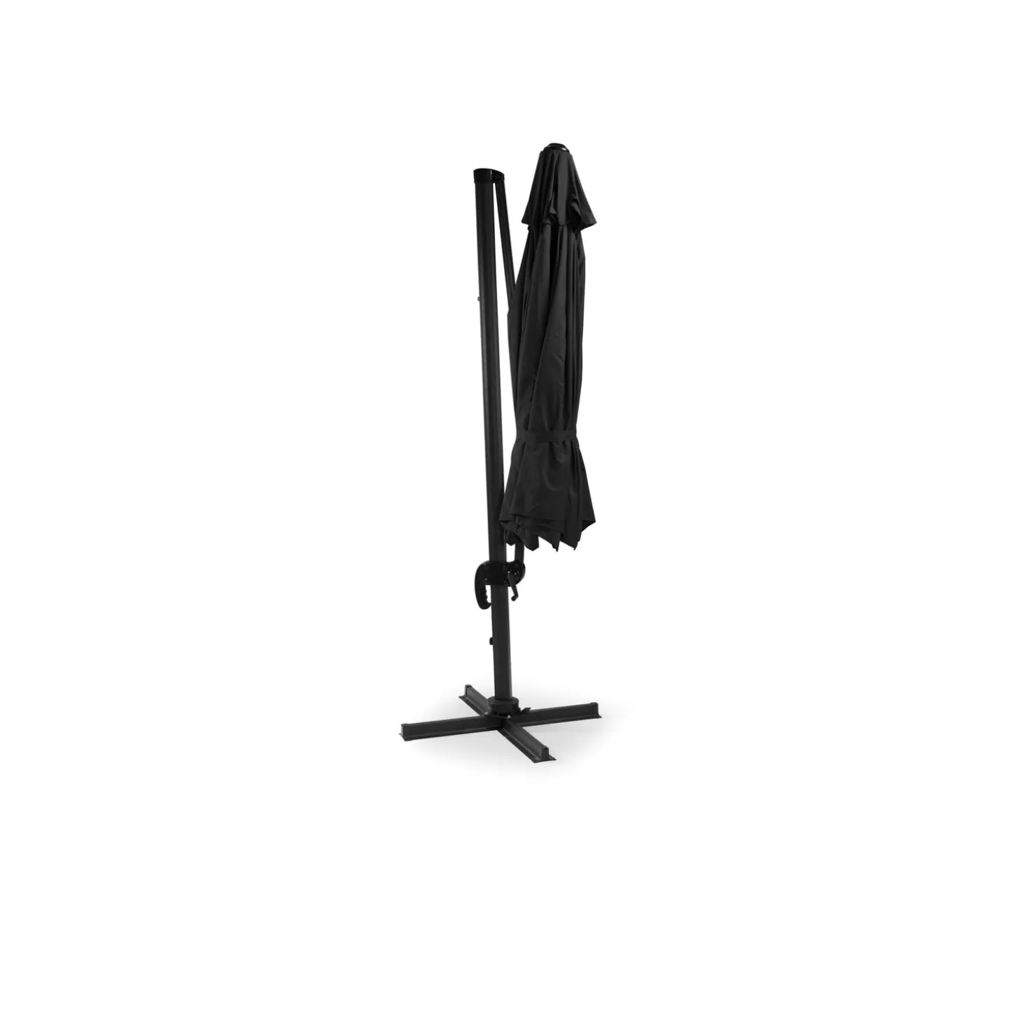 Sidewinder Hängparasoll XL 350 cm Svart