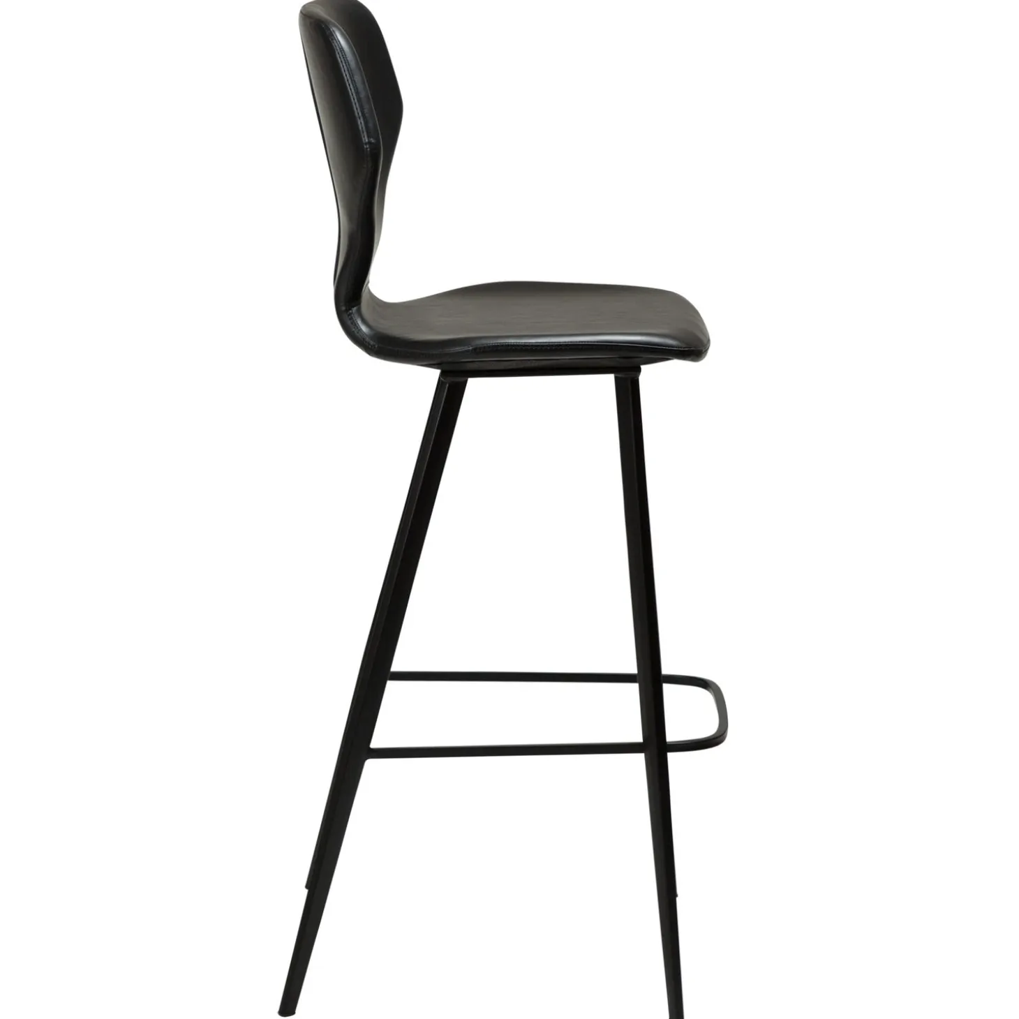 S.I.T Barstol Vintage Black Art.Leather 80 cm
