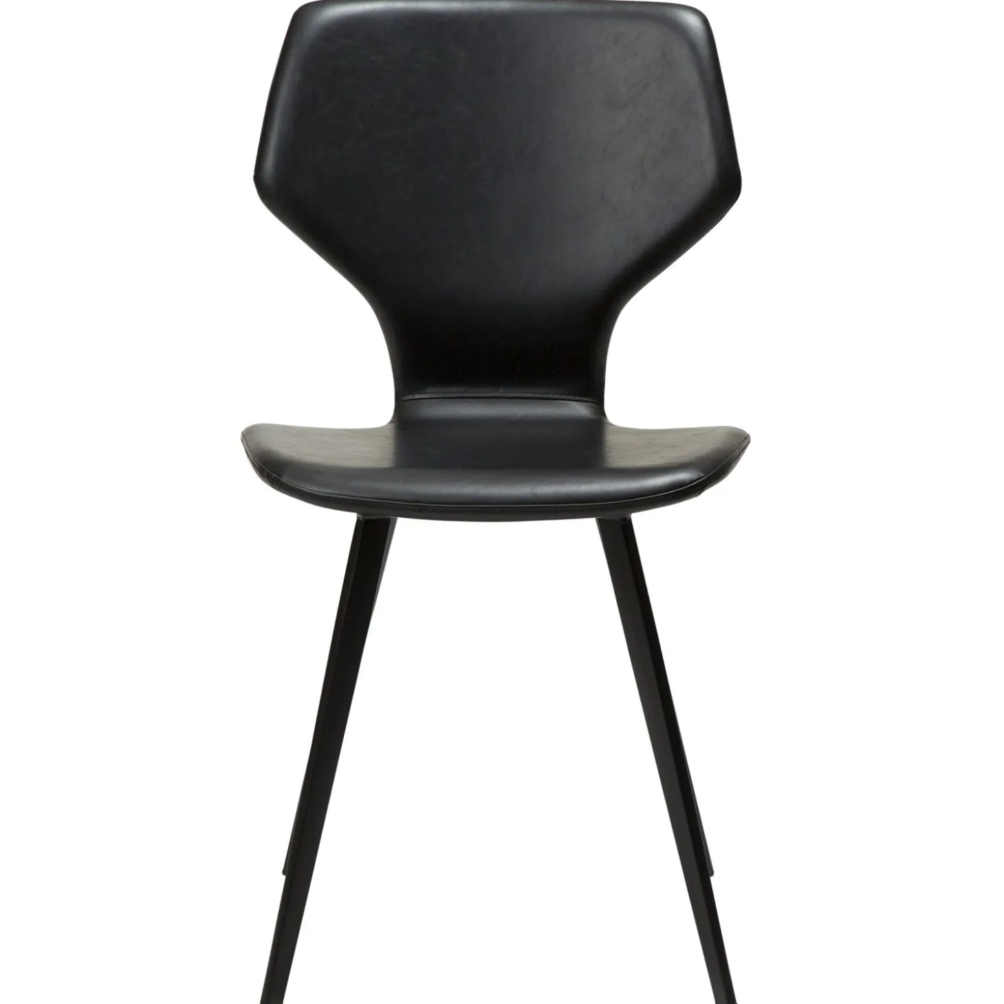 S.I.T Stol Vintage Black Art.Leather, Black