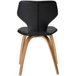 S.I.T Stol Vintage Black Art.Leather, Oak