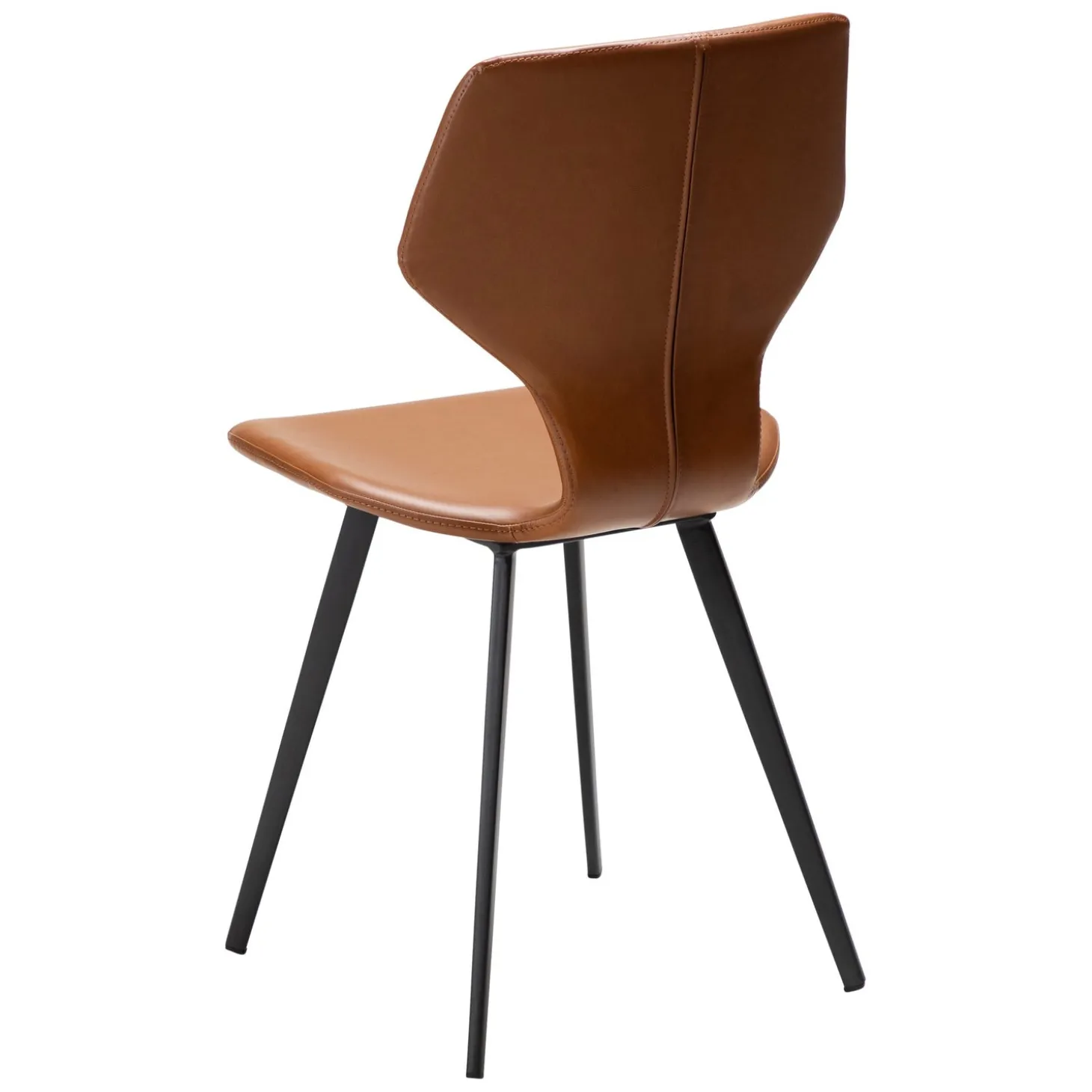 S.I.T Stol Vintage Light Brown Art.Leather, Black