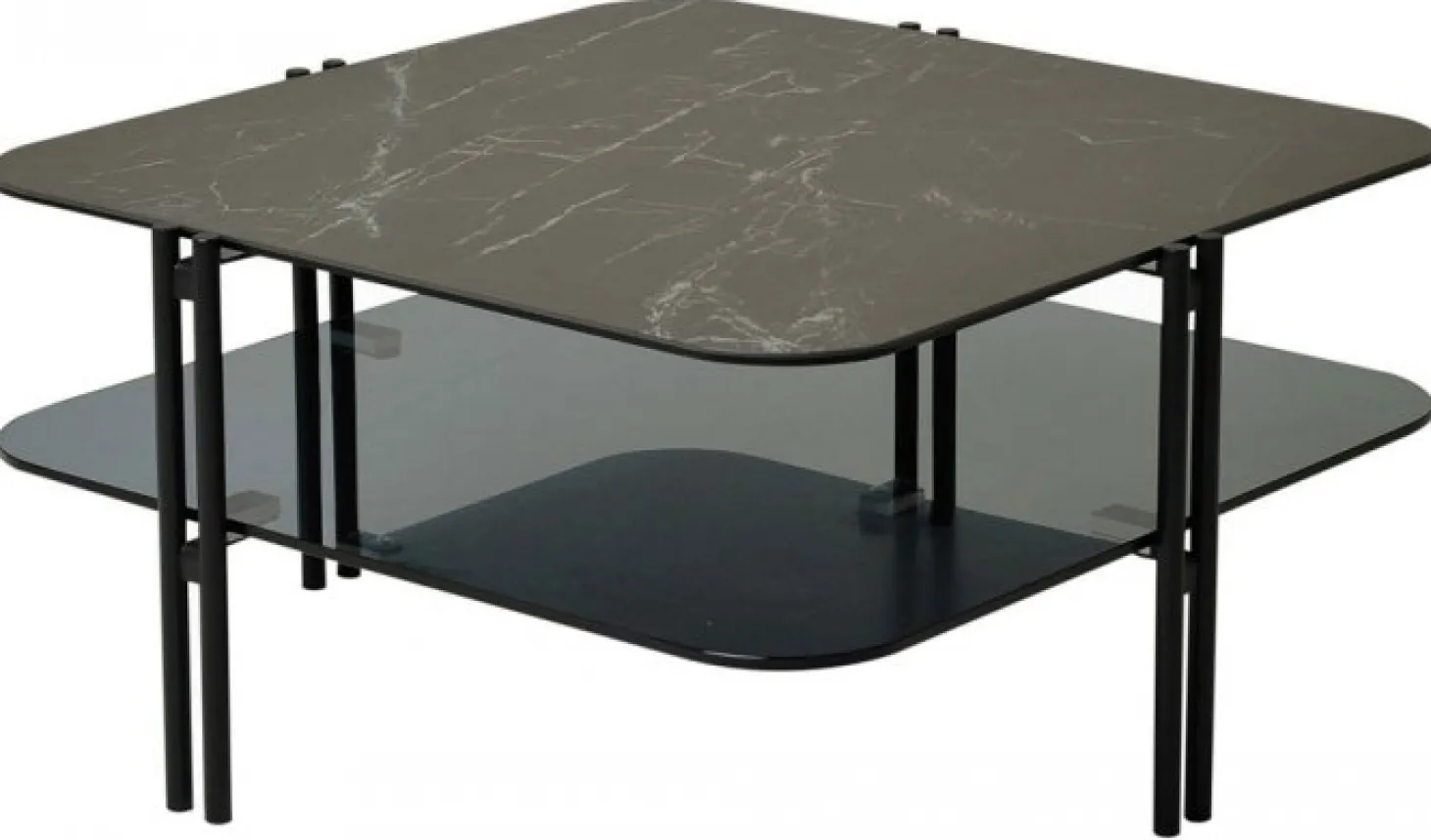 Sivan Soffbord 80x80cm Svart