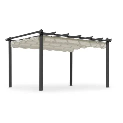 Skanör Pergola 300x400 cm Svart/Sand