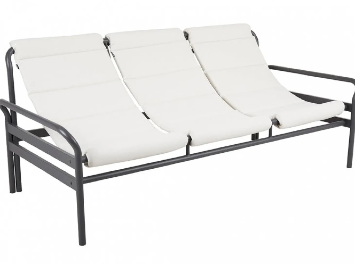 Sling 3-sits Soffa Antracit/Vanilla White