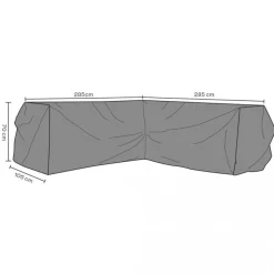 Soffskydd 285/285 cm Vattentät