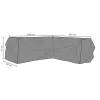 Soffskydd L235/R305 cm Andas