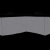 Soffskydd L260/R335 cm Andas