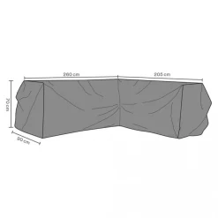 Soffskydd R260/L205 cm Andas