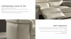 Solare B817 3-Sits Reclinersoffa