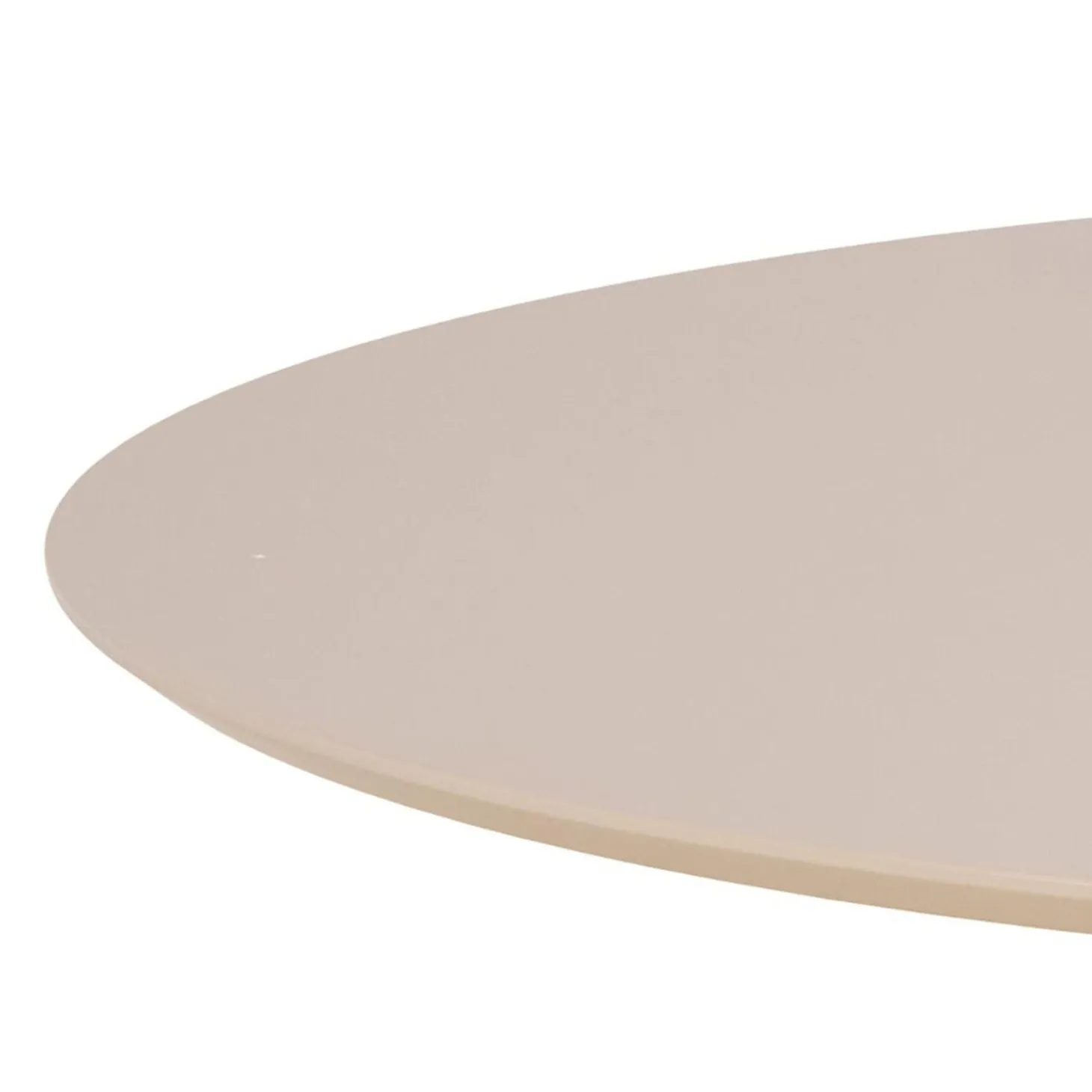 Soleil Matbord Rund 110 cm Beige