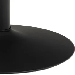 Soleil Matbord Rund 110 cm Svart
