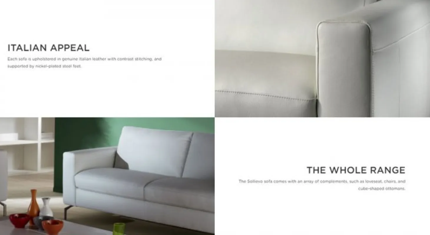 Sollievo B845 2-sits Soffa