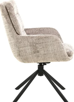 Soma Matstol Juto tyg Beige