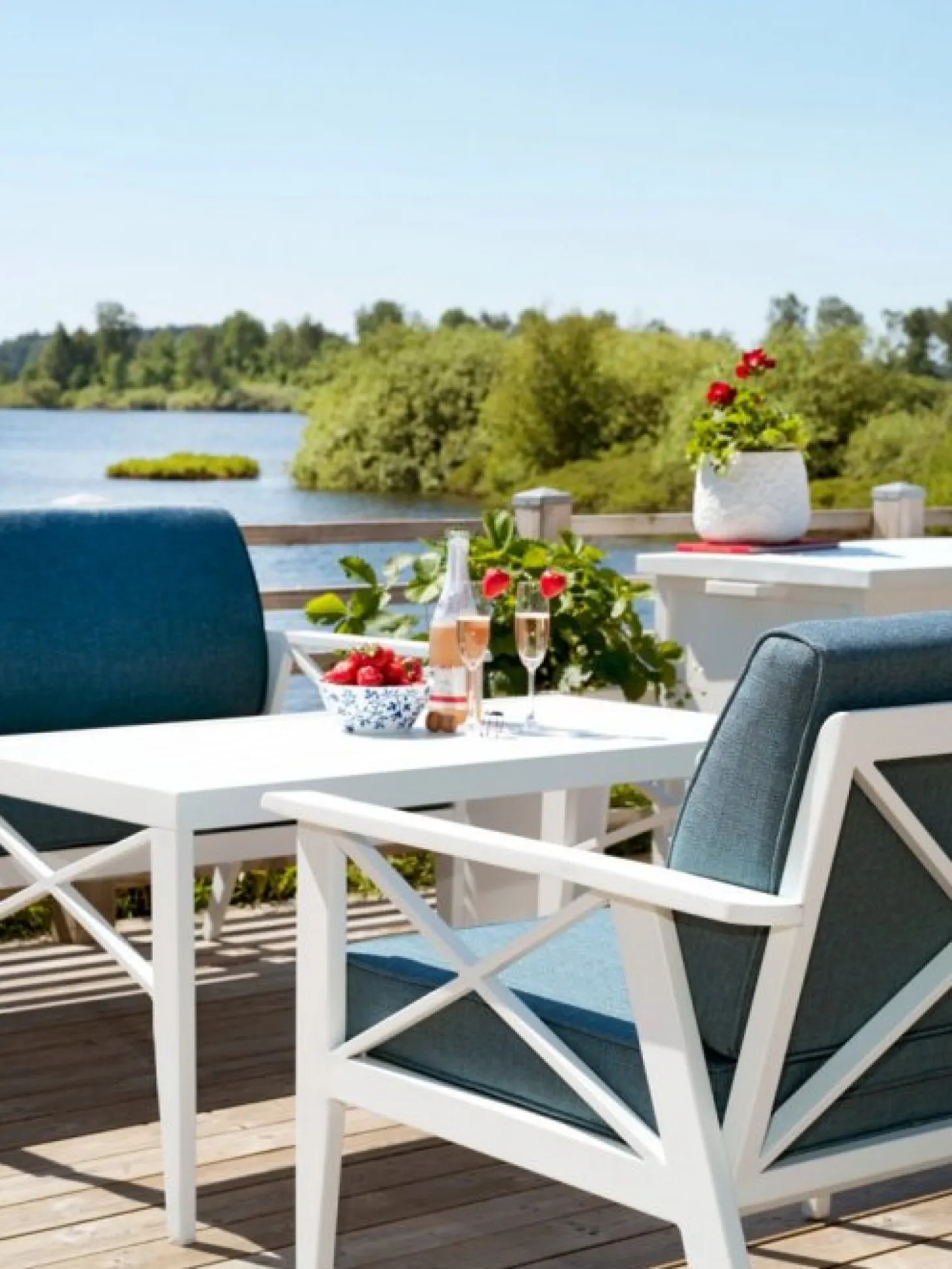 Sottenville 2,5-Sits Soffa Vit