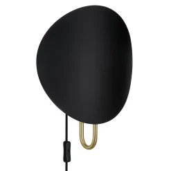 Spargo Vägglampa Svart/Mässing
