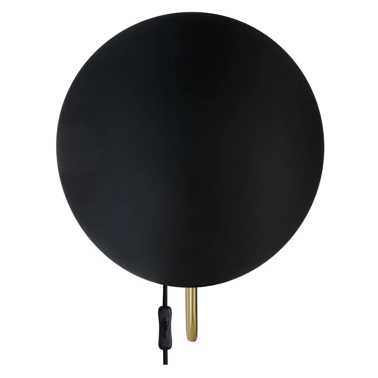 Spargo Vägglampa Svart/Mässing
