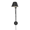 Stay Svart Vägglampa