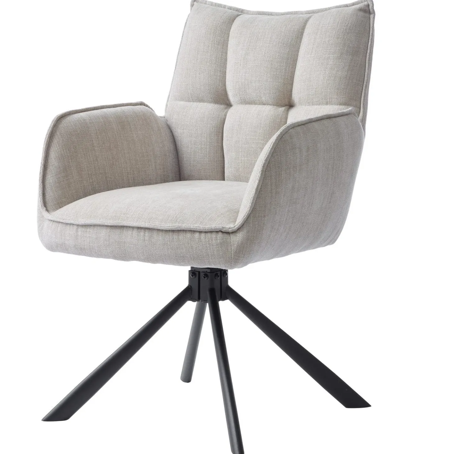 Strada Stol Beige, Metall