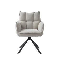 Strada Stol Beige, Metall