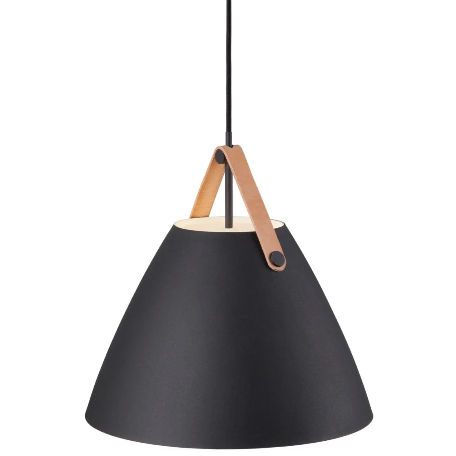 Strap Taklampa 36 cm, Svart