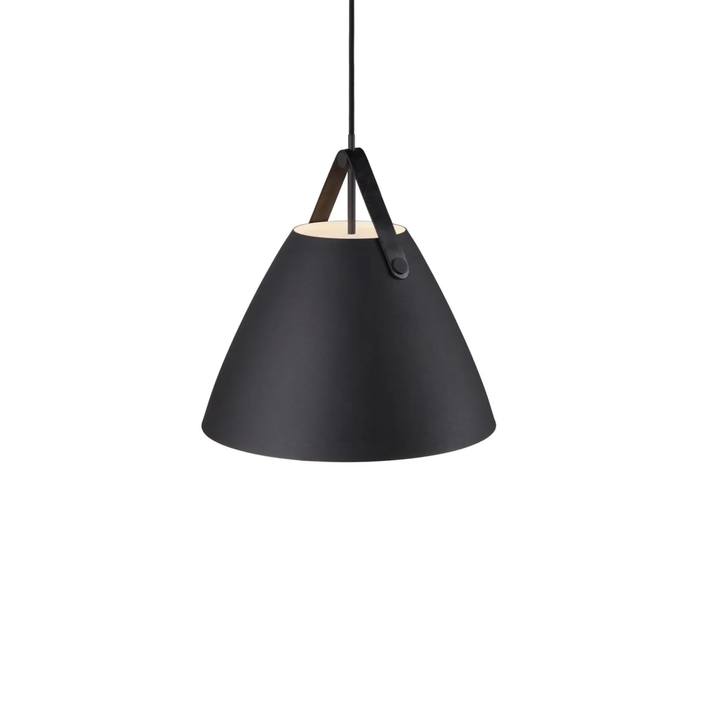 Strap Taklampa 36 cm, Svart
