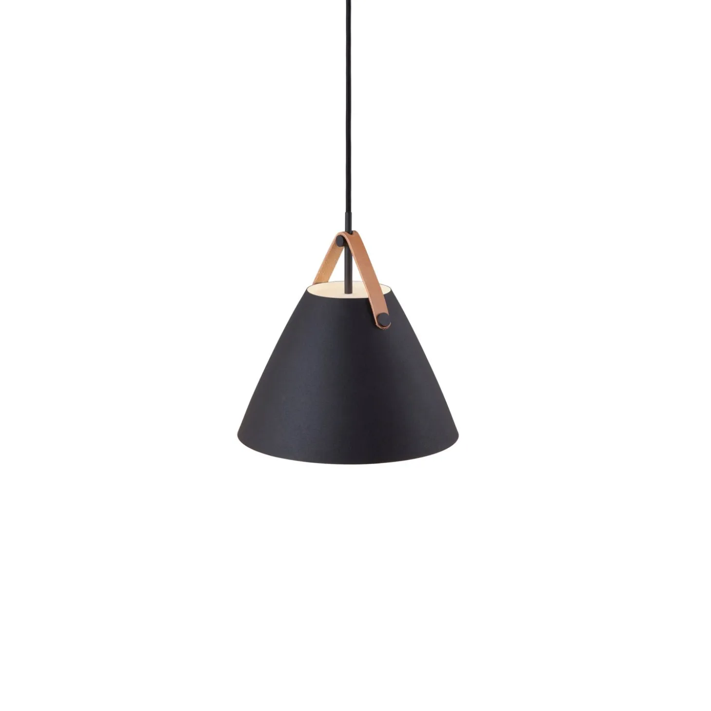Strap Taklampa 27 cm, Svart