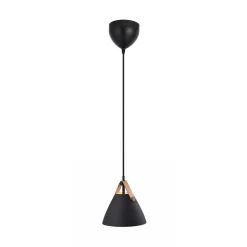Strap Taklampa 16 cm, Svart