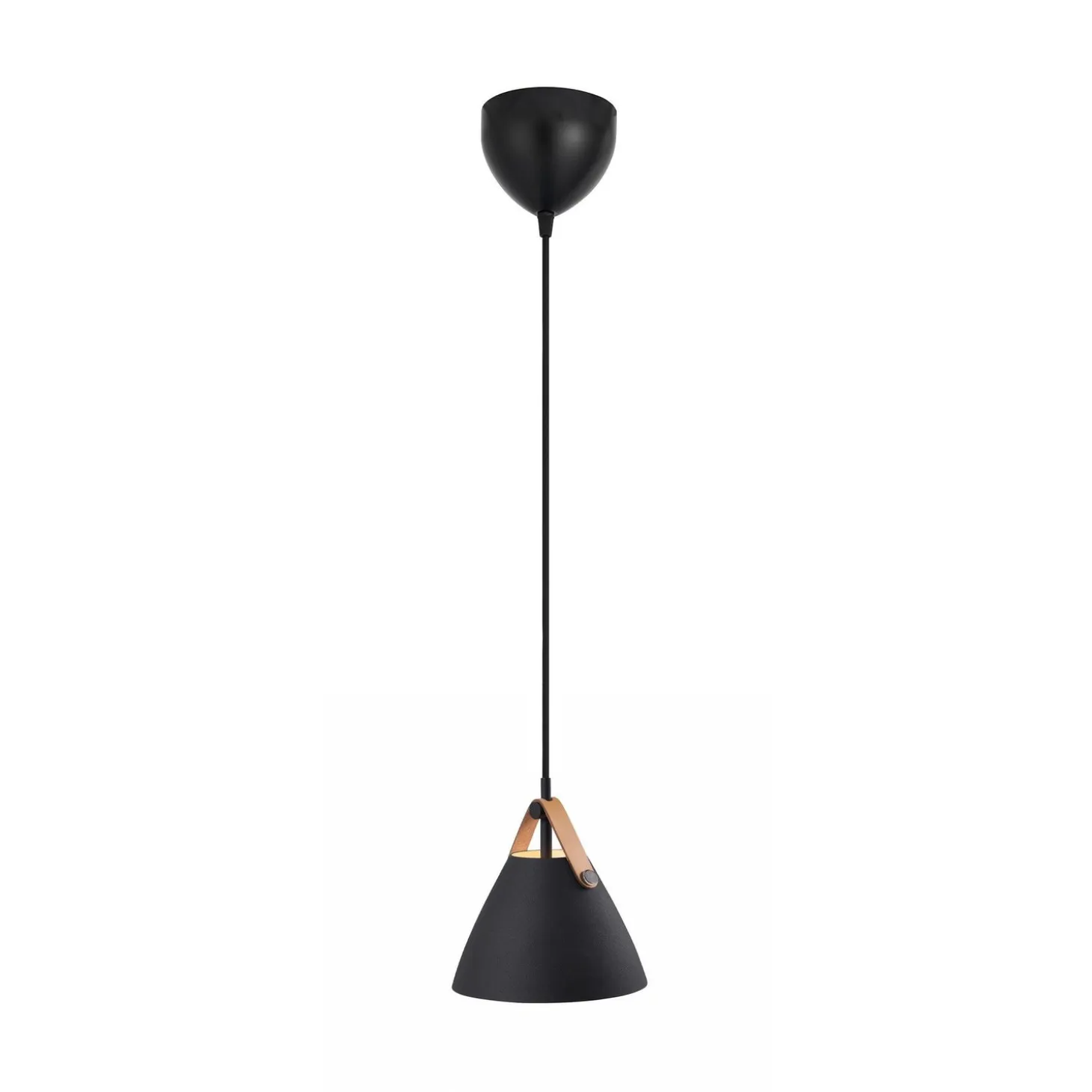 Strap Taklampa 16 cm, Svart