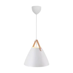 Strap Taklampa 36 cm, Vit