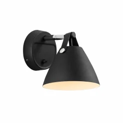 Strap Vägglampa Svart