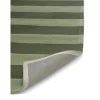 Stripe Boucle Matta Grön