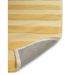 Stripe Boucle Matta Gul