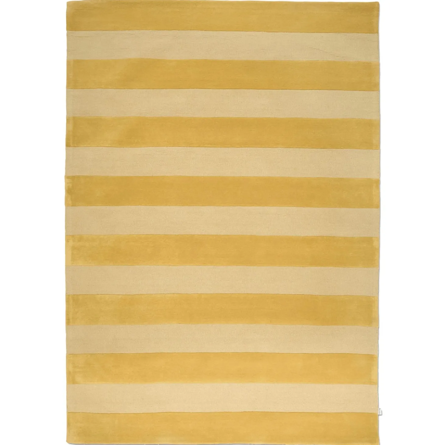 Stripe Boucle Matta Gul