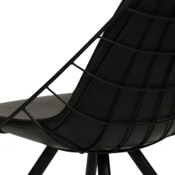 Sway Stol Vintage Black Art.Leather