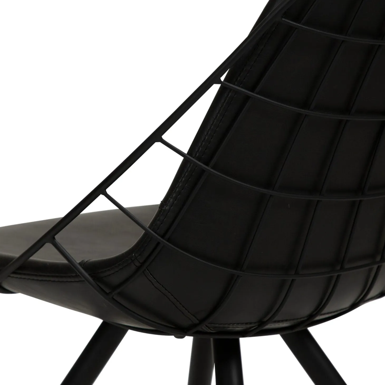 Sway Stol Vintage Black Art.Leather
