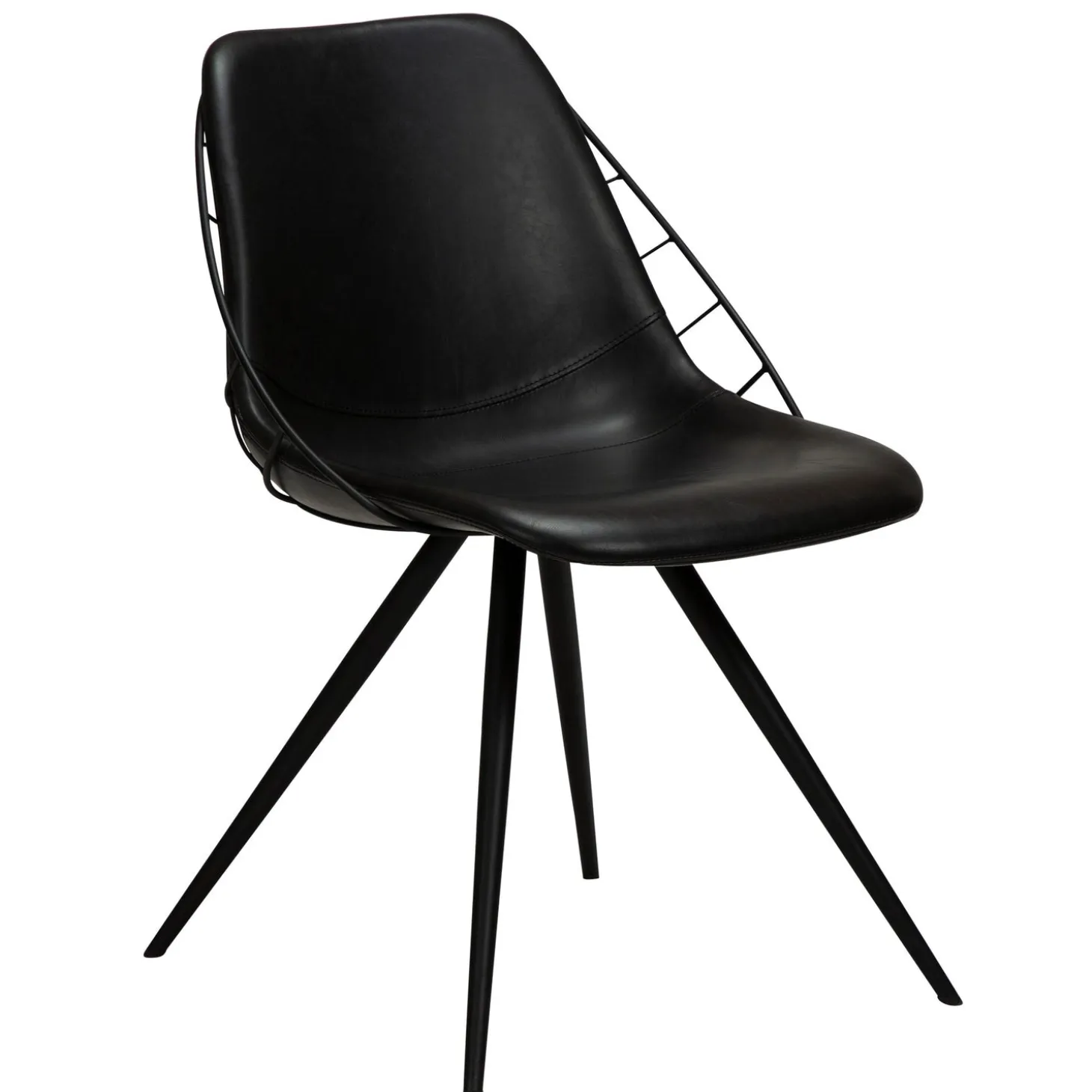 Sway Stol Vintage Black Art.Leather