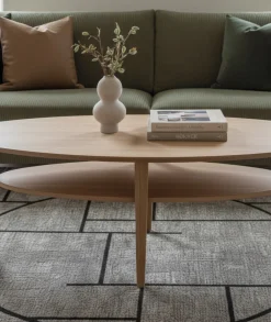 Tango Soffbord Ellips 130cm Vitoljad Ek