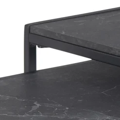 Tarbes Satsbord 45x50x50 cm Svart