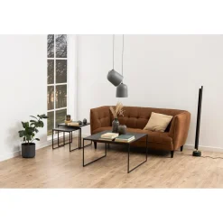 Tarbes Satsbord 45x50x50 cm Svart