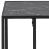 Tarbes Sidobord 63x43x35 cm Svart