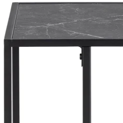 Tarbes Sidobord 63x43x35 cm Svart