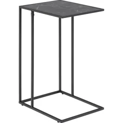 Tarbes Sidobord 63x43x35 cm Svart